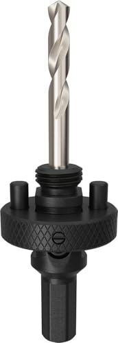 Bosch 1x Mandrino e punta di centraggio per sega a tazza | per Acciaio, Cartongesso, Professional Accessorio Trapanoi