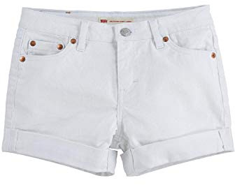 Levi's Kids girlfriend shorty short Mädchen Weiß 12 Jahre