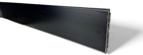 ALFREDO CALANDRELLI Zoccolatura pvc per cucina 2 metri in colore Nero in varie altezze (12)
