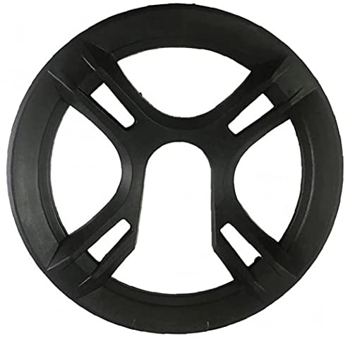 PiniceCore Kettenschutzring, Kettenschutzscheibe Für Mountainbike 42t 44t Kurbelgerät Cover Kunststoff Schwarz Schrauben