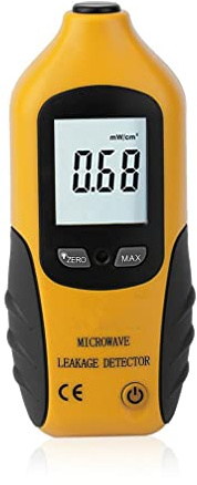 Hochpräziser Mikrowellendetektor, HT-M2 Digitales LCD Display Mikrowellenleckdetektor Strahlungsmessgerät Tester, Hochpräziser Strahlungsmessgerät