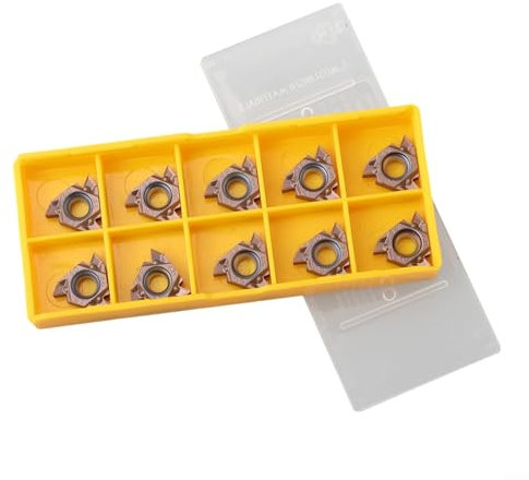 Lot de 10 inserts en carbure 16IR AG60-S, fraises CNC pour filetage et tournage 15TF pour finition semi-finition