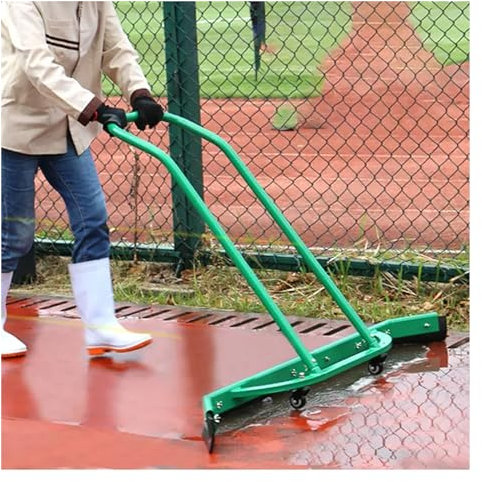 Aluminum Broom Mop Floor Cleaning Squeegee - Portable Water Remover for Concrete/Tile/Wood Floors, Indoor/Outdoor Use in Hotels/Factory/Workshop