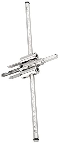 Kreisschneider für die Holzbearbeitung, Verstellbarer Bohrer für Bohrmaschine, Kostenloser Bohrer, Kreisschneider, Durchmesser 30–300 Mm, Arbeitswerkzeug-Lochstanze,