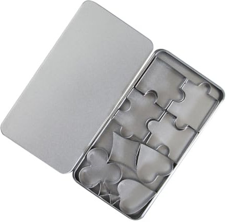 Ciieeo Christmas Cookie Cutters Stainless Steel Cake Molds for Baking Adorable Biscuit Molds Dessert Cutters Shapes