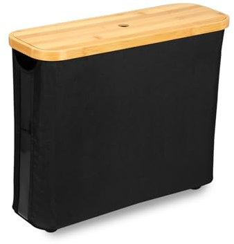 Generisch Porte-serviettes en bois à 4 niveaux avec étagère échelle, 4 barres porte-serviettes pour salon, blanc, 50 x 137 cm
