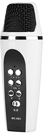 Ciglow Mini micrófono, mini micrófono de grabación con cambiador de voz de 4 modos para PC, portátil, smartphone.