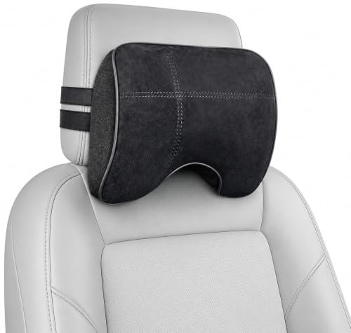 EASY EAGLE Nackenkissen Auto aus Wildleder und Memory-Schaum 1 Stück