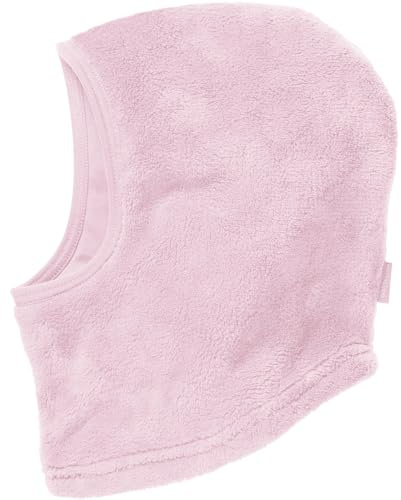 Playshoes Pasamontañas Polar Unisex niños, Polar de Peluche Rosa, Talla única