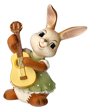 Goebel Figur Hasenmädchen 14,5 cm - Gitarrenklang Ostern Osterhasen