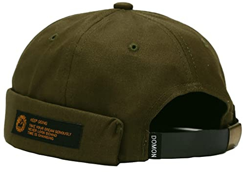 Cotone Docker Berretto Portuale Cappellino Motociclista Uomo