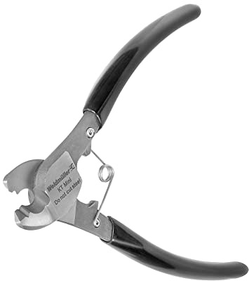 Weidmüller Kabelschneider KT Mini (Schneidwerkzeug zum quetschfreien Schneiden von Kupfer- und Aluminiumkabeln bis Ø 7 mm) 480765