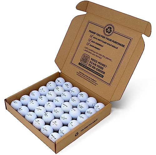 Second Chance Top Flite Mix Grade A Lakeballs Golf, Hochwertige Golf Balls, Golfbälle lakeballs