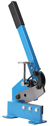 ECUTEE Handhebelschere Hebelschere 125mm Klingenlänge Blechschere Schlagschere Metallschere Hebel, Schnittdicke 6mm, Manuelle Hebelschere für Blech und Metall Material