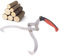 Log Tongs Heavy Duty, 12inch Log Lifting Tongs Log Carrier Tongs Timber Tongs with Non-Slip Handle Industrial Forestry Logging Grabber, for Lumber Log Lifting Dragging Carrying