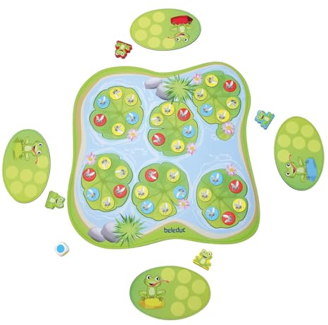 Beleduc QUAKI, Kinderspiel, Lernspiel für Zuhause - Bekannt aus dem Kindergarten
