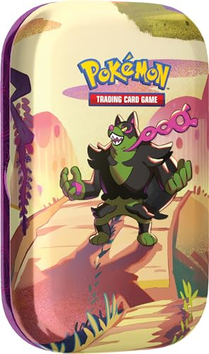 Pokémon TCG: Scarlet & Violet – Shrouded Fable Mini-Dose – Okidogi (2 Boosterpacks & 1 Stickerbogen)