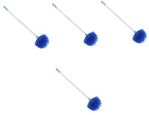 MUCKLILY 4 Stück Spinnennetz Besenstaubwedel Für Hohe Decken Spinnennetz Bürste Spinnennetz Entferner Staubwedel Erweitert Staubwedel Mit Langem Griff Staubwedel