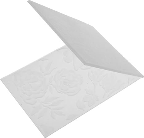 HAWILLOSCH Prägeschablone Für Scrapbooking Kunststoff Embossing Folder Für Kartenherstellung Bastelprojekte Einfache Handhabung Vielfältige Designs Für Einladungen Und Umschläge