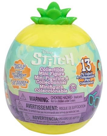 Just Play Disney Stitch That’s So Stitch-Sammelfiguren – Serie 2, stilisierte Überraschungsfiguren, 5 cm groß, Kinderspielzeug ab 3 Jahren