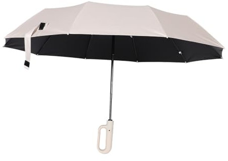 Holibanna Parapluie Pliant Léger Automatique Parapluie De Voyage Résistant Pluie Et Au Vent Pour Utilisation Extérieure Toute Saison Design Élégant Pour Hommes Et Femmes Compact Et