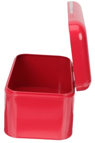 OFFSCH Iron Bread Box, Metal Kitchen Storage Box, Retro Iron Construction, Strong and Not Easy to Break, for Homes and Coffee Shops, Bread Storage Holder