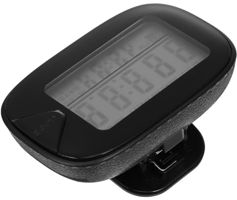 BUGUUYO Contapassi Digitale con Clip Portatile per Camminare Pedometer Sportivo Facile da Usare Display Completo per Uomini Donne Conta Passi Distanza Calorie Fitness