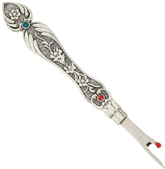 Sorandy Vintage Seam Rippers Premium Rostsäker Trådborttagare för Hushållens Silverbroderi Gör-det-själv-hantverk