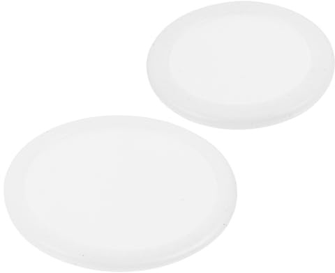JOYOFREELY Stethoskop MDF Membran Ersatzteile aus PVC 2 Stück Weiß mit Ausgezeichneter Haltbarkeit für Erwachsene und im Medizinischen Einsatz