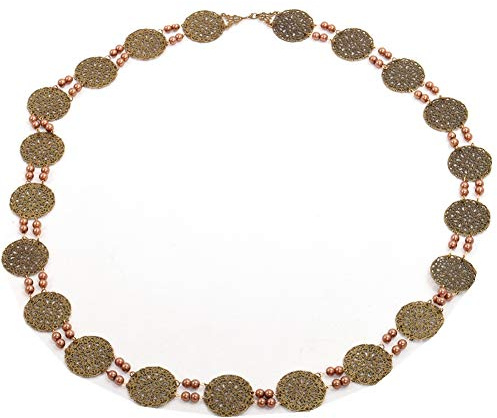 GRACEART Tudors Dynastie Halskette Bürokette Livery Halsband für mittelalterliche Kleidung