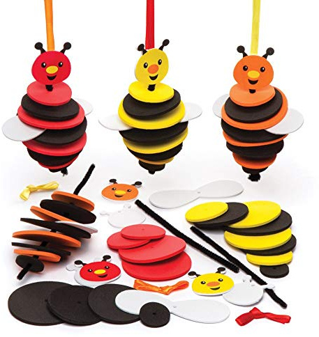 Baker Ross AW421 Bee Stacking Kits (Pack of 6)
