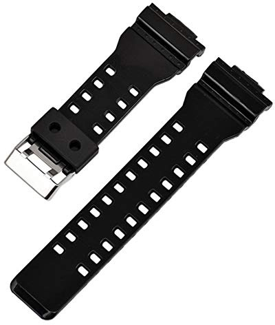 Shieranlee 16mm Bracelet Compatible avec Casio G-Shock GA-110 GA-100 GD-100 Men Sports Waterproof Replacement Bracelet Band Strap