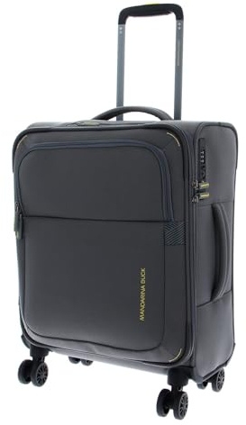 Mandarina Duck unisex smile & Go Trolley Cabin Steel P10jnv01 bagage- resväska, stål, 40x55x20(LxHxW), Resväska och rullväska