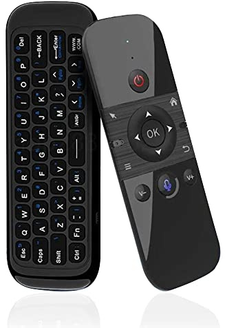 Leyf M8 Air Tastatur Maus Controller, Tastatur mit 6 Axis Gyroskop für, Android TV Box, Smart TV, PC, Laptop - Windows/Android/Mac OS/Linux-Systeme