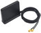 NIEI Signal Boost 5G 4G LTE 3G GSM Mimo Antenna Ad Alto Guadagno 12Dbi 600-6000Mhz Antenna Omni WiFi Esterna (Nera con Adattatore Ts9)