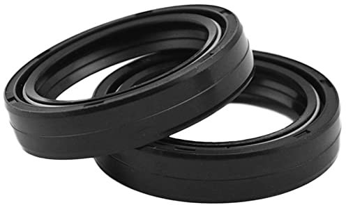 37x49x10 Motorrad Gabel Stoßdämpfer Öl Dichtungen for GS500E GS500F GS550E ES XN85 GS750S GS850 GS1100 GS (Color : Oil Seals)