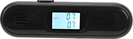 Alcoholímetro de Alta Precisión Pantalla LED HD Probador de Alcohol Portátil sin Contacto con Luz Indicadora, Prueba de Salud para una Detección Precisa