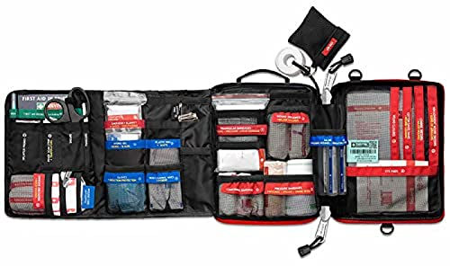 Trousse de Premiers Secours Pratique, Sac médical étanche pour randonnée, Camping, Cyclisme, Voiture, Voyage en Plein air, kit de Survie, Traitement de Sauvetage 69Tranquillity