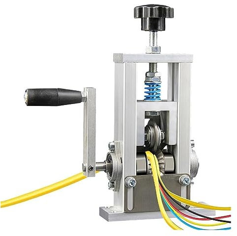 Wire Stripper Machine, Manual Scrap Wire Stripping Machine Electric Automatic Wire Stripper Drill Attachment Copper Cable Peeling Stripper Machine(Wire Stripper)