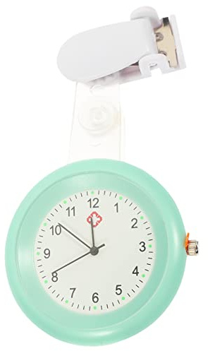 LIFKOME Krankenschwesteruhr Für Damen Quarzuhr Macaron Tragbare Taschenuhr Mit Großem Ziffernblatt Praktisch Für Pflegeberufe Für Alltag