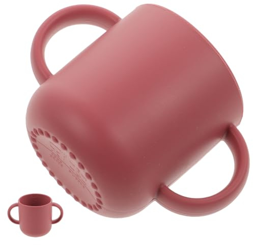 Toddmomy Tazza di Addestramento in Silicone Manici per Ragazzo Ragazza