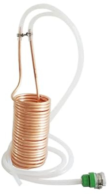 Wort Chiller Coil Making Machine Tub Hembryggningstillbehör Vinrör Hembryggning Ölkylspiral Ölbryggning Flera applikationer(Copper)