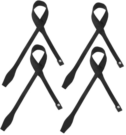 FONDOTIN 4pièces Sangles De Poignet Réglables pour Bâtons De Trekking Dragonnes Robustes pour Bâtons De Marche Ski Accessoires Durables pour Activités Extérieures