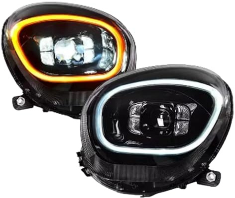 Per BMW Per Mini Per Countryman R60 2007-2016 Fari Anteriori Per Auto LED DRL Bi-Xenon Lente RGB Gruppo Luci Segnalazione Anteriori Proiettore Faro Fanale Anteriore