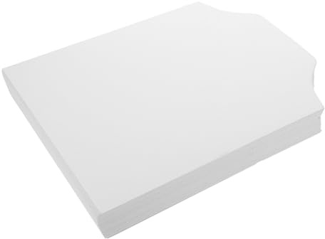 BESTYASH 100 Weiße Papphemdform aus Papier für Kleidung und T-shirts 22x30cm 250g Faltbare Hemdkarton Einlagen zum Organisieren und Verpacken Anti Falten 100 Stück