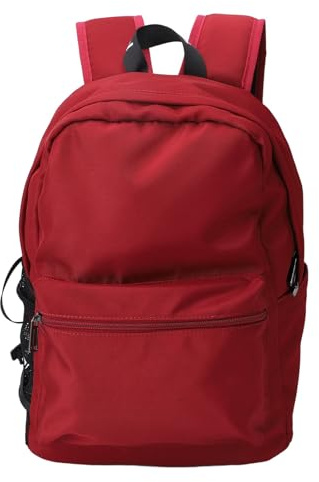 KPOYTWRDN Mochila de refrigeración para exteriores para hombres, mochila para portátil con refrigeración por semiconductores inalámbricos y de ventilación de flujo de aire de 10 W, (Roja)