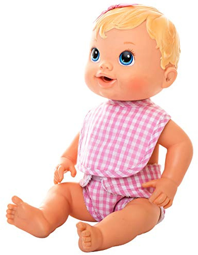 FRILLY LILY UK Company .Baby Alive Pink Gingham Nappy and Bib Set from [DOLL NOT INCLUDED]