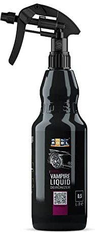 ADBL Vampire Liquid (500ml) - Hochwirksamer Flugrost und Felgenreiniger für Lack und Felgen - Maximale Haftung und längere Wirkung - pH-neutral und sicher für alle Oberflächen, Starker Wirkindikator
