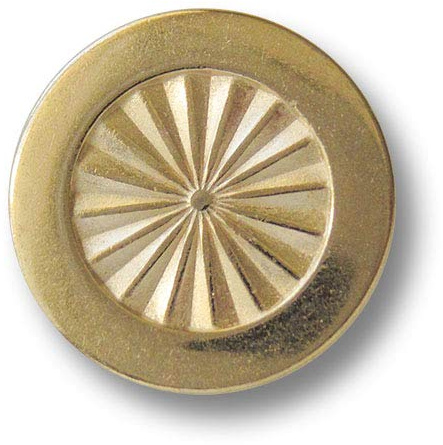 6er Set schöne goldfarbene Ösen Metallknöpfe mit zeitlosem Muster, Ø: ca. 20mm!