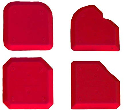 Tectool 18680 Joint Ass Standard - Juego de 4 piezas para alisar lechada